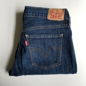 Levi's 505 straight leg jeans